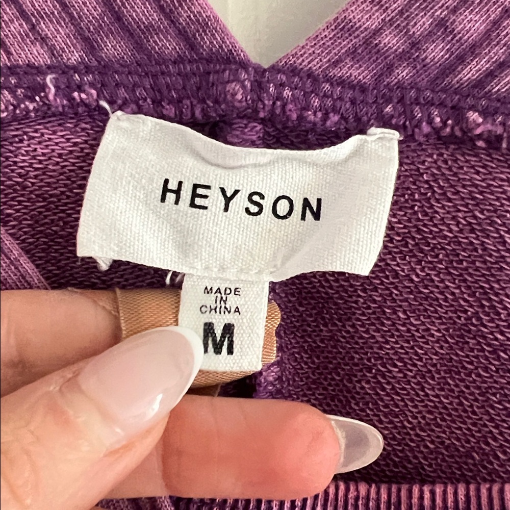 Heyson Purple Women’s Romper Size M - Picture 3 of 4